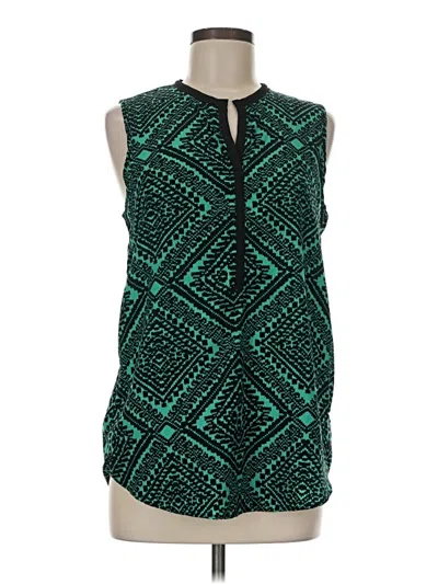 Pre-owned Alya Sleeveless Blouse In Green