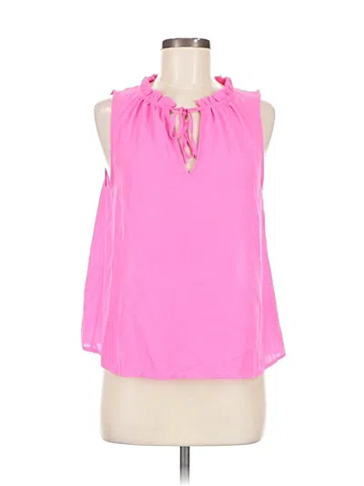 Pre-owned Alya Sleeveless Blouse In Pink