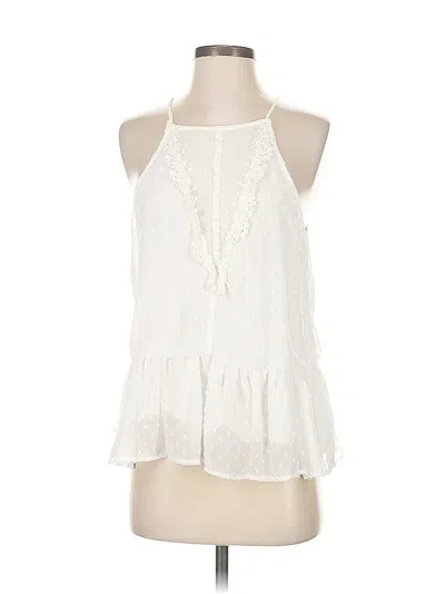 Pre-owned Alya Sleeveless Blouse In White