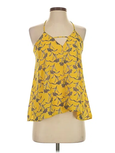 Pre-owned Alya Sleeveless Blouse In Yellow