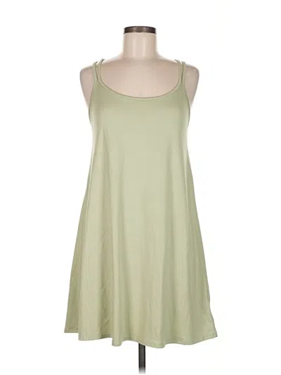 Pre-owned Alya Sleeveless Top Green Scoop Neck Tops