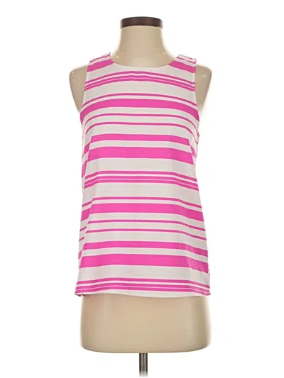 Pre-owned Alya Sleeveless Top Pink Halter Neckline Tops