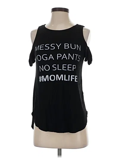 Pre-owned Alya Sleeveless T-shirt In Black