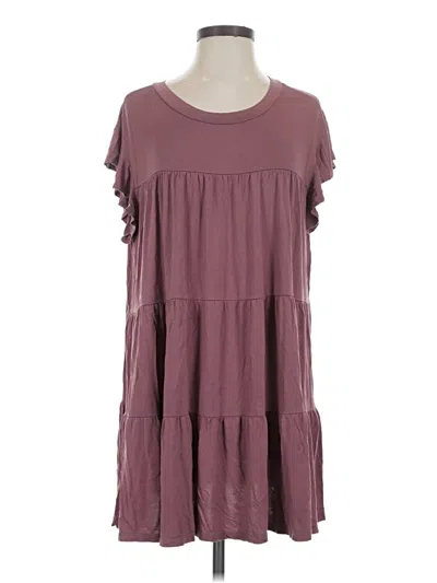 Pre-owned Alya Sleeveless T-shirt In Burgundy
