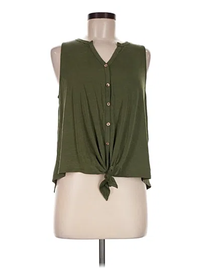 Pre-owned Alya Sleeveless T-shirt In Green