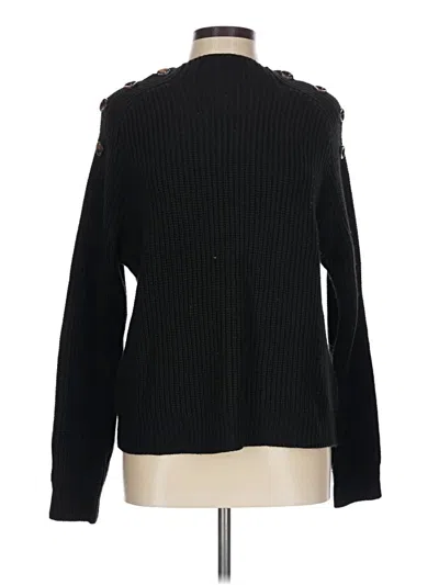 Pre-owned Alya Turtleneck Sweater In Black