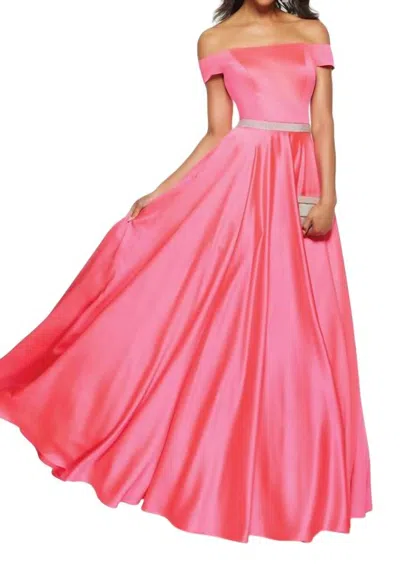Alyce Paris Prom Dress In Hot Pink
