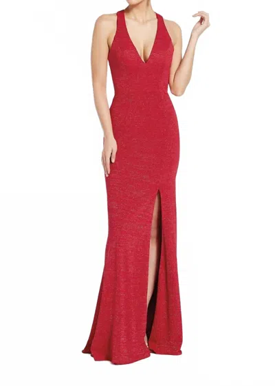 Alyce Paris Women's The Secret Dress In Cerise In Red