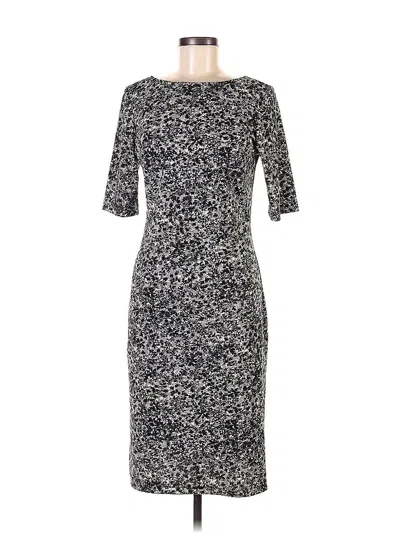 Pre-owned Alyn Paige Cocktail Dress In Gray
