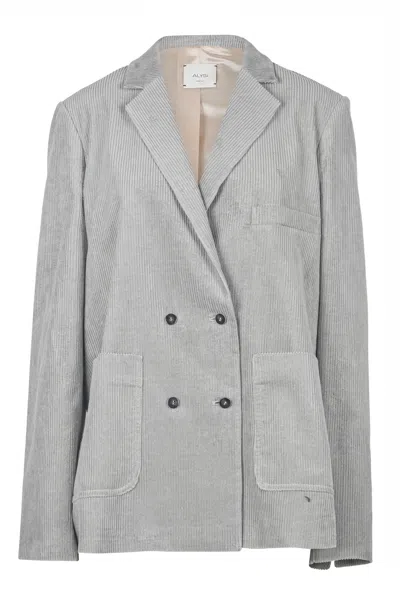 Alysi - Jacket - 460748 - Salvia In Gray