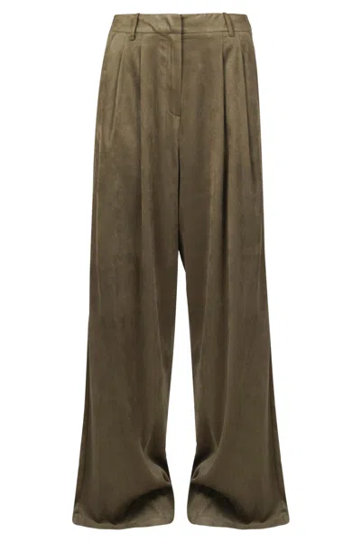 Alysi - Trousers - 460740 - Musk In Green