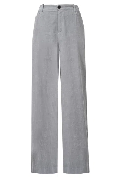 Alysi - Trousers - 460747 - Grey In Gray