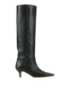 Alysi Accessoreria Woman Boot Black Size 7 Leather
