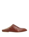 Alysi Accessoreria Woman Mules & Clogs Brown Size 7 Leather