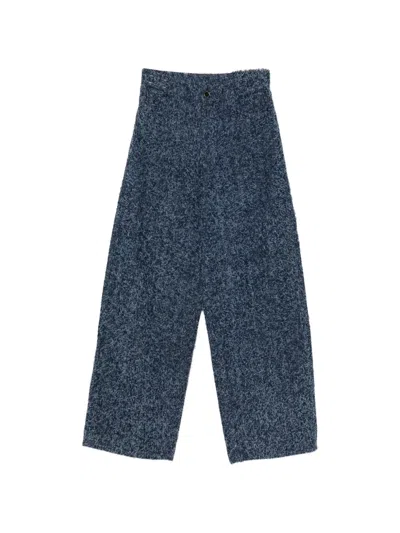 Alysi Agugliato Needle-punched Jeans In Blue