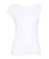 Alysi Asymmetrical T-shirt In White