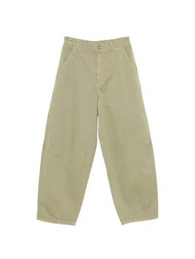 ALYSI ALYSI BARREL DENIM JEANS