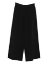 Alysi Poplin Trousers In Black