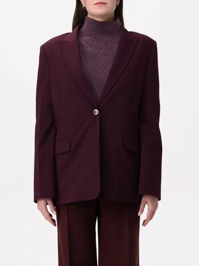ALYSI BLAZER ALYSI WOMAN COLOR BURGUNDY,F92425050