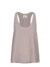 Alysi Blouse Made Of Silk. In Silver