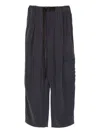 Alysi Pleated Detail Track Pants In Blue