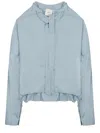 Alysi Blue Relaxed Solid Shirt In Multi