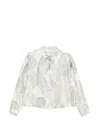 Alysi Brushed Print Regular Top In Neutral