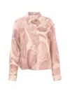 Alysi Brushed-print Shirt In Multi