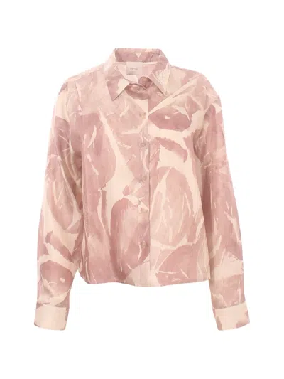 Alysi Brushed-print Shirt In Multi
