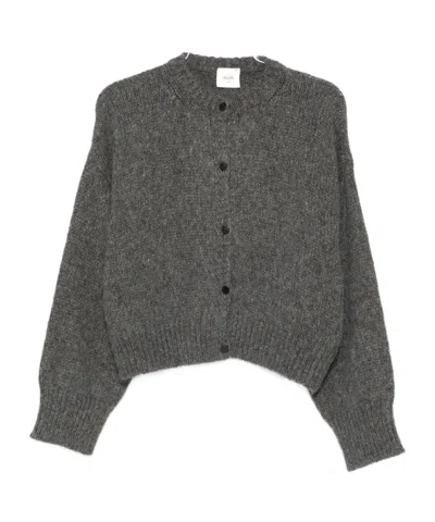 ALYSI BUTTON-FRONT CARDIGAN