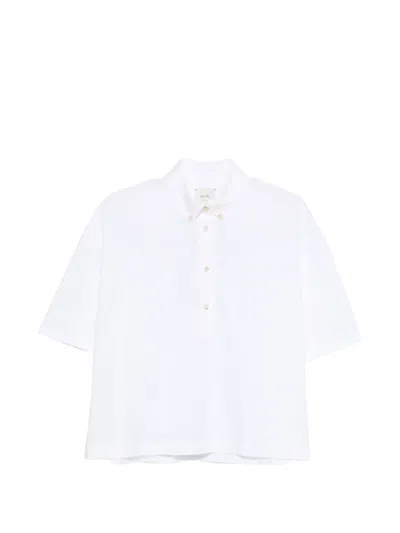 Alysi Buttoned Shirt In White