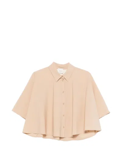 Alysi Button-fastening Shirt In Gold
