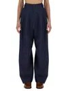 Alysi Pleated Wide-leg Trousers