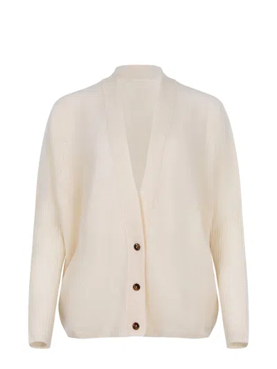 ALYSI ALYSI CARDIGAN MADE OF A CASHMERE BLEND