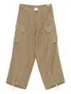 Alysi Cargo Trousers In Brown
