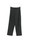 Alysi Carrot Trousers In Gray