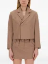 Alysi Lapel Long-sleeved Suit Jacket