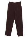 Alysi Elasticated Trousers In Red