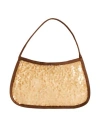 Alysi Chocolat Woman Handbag Beige Size - Polyester In Sand