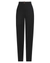 Alysi Crème Woman Pants Black Size 8 Polyester, Viscose, Elastane In Black