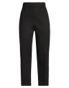 Alysi Chocolat Woman Pants Black Size 8 Cotton, Elastane In Black