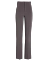 Alysi Chocolat Woman Pants Grey Size 8 Polyester, Viscose, Elastane In Gray