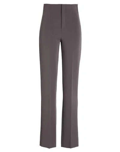 Alysi Chocolat Woman Pants Grey Size 8 Polyester, Viscose, Elastane In Gray