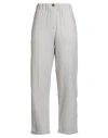 Alysi Chocolat Woman Pants Light Grey Size 2 Virgin Wool In Gray