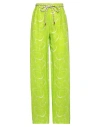 Alysi Woman Pants Acid Green Size 0 Cupro In Green