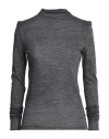 Alysi Chocolat Woman T-shirt Grey Size 4 Wool, Polyester In Grey