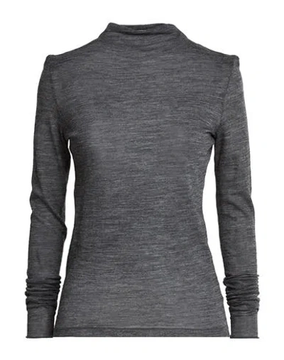 Alysi Chocolat Woman T-shirt Grey Size 4 Wool, Polyester