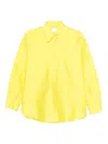 Alysi Cotton Shirt In Yellow