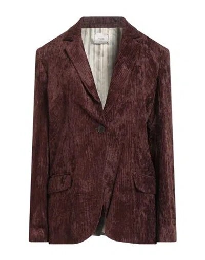 Alysi Crème Woman Blazer Chocolate Brown Size 6 Viscose