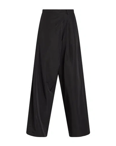 Alysi Crème Woman Pants Black Size 0 Virgin Wool, Polyamide